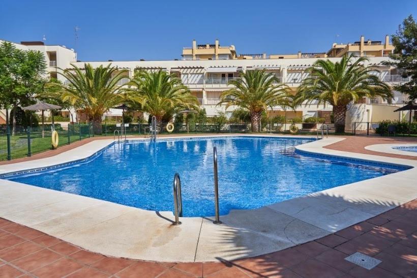 Apartamento Primera Linea De Playa Isla Cristina Urbanizacion Zarati Exterior foto
