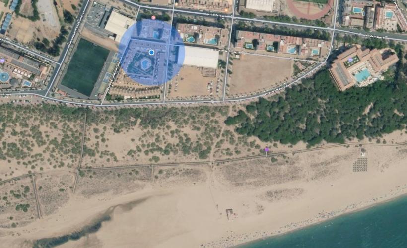 Apartamento Primera Linea De Playa Isla Cristina Urbanizacion Zarati Exterior foto